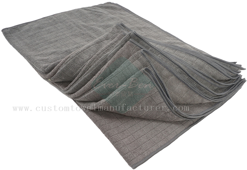China Bulk Custom micro absorbent towels wholesale bulk microfiber rags producer